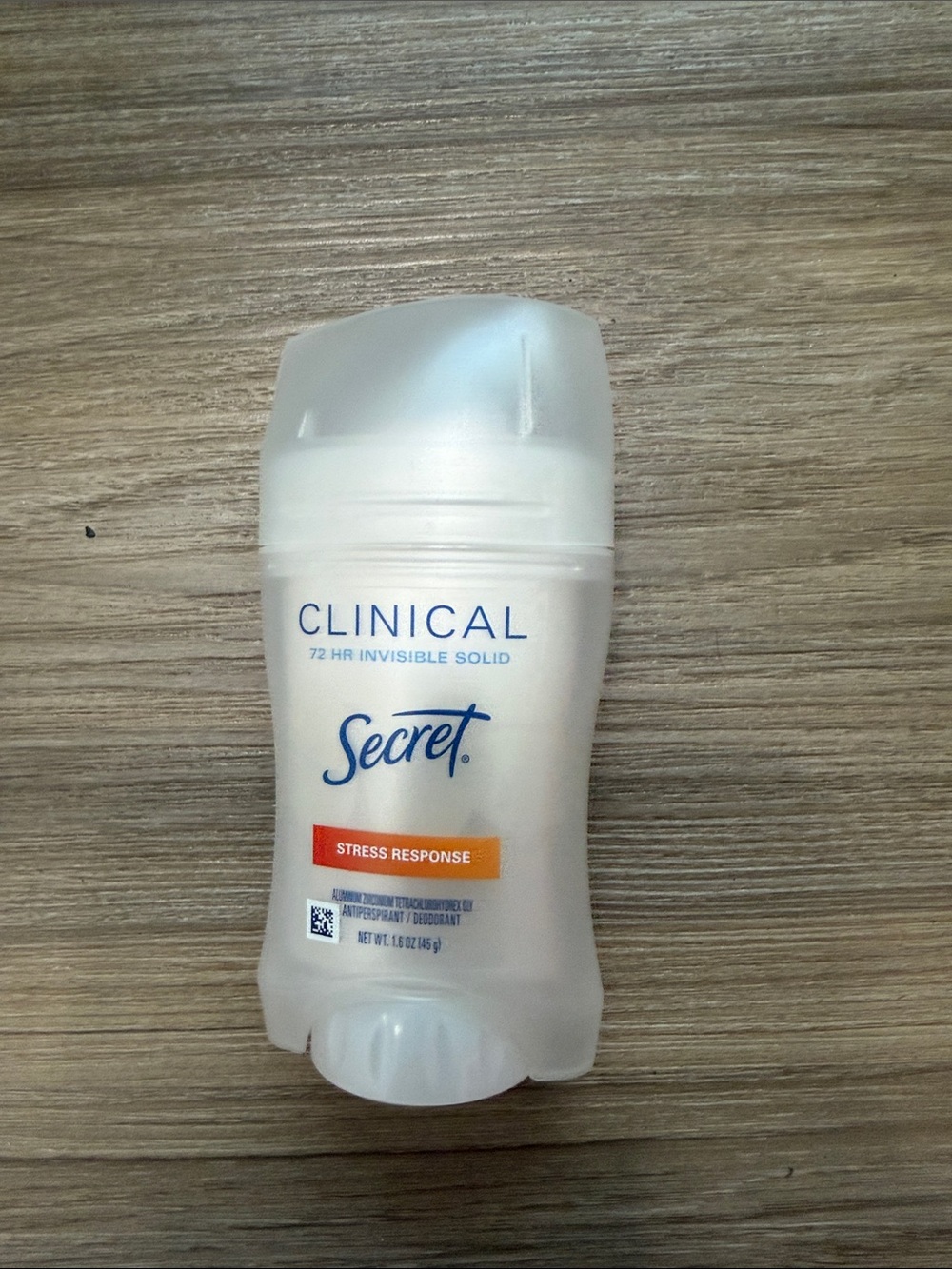 Secret Clinical 72HR Invisible Solid Antiperspirant - White (Stress Response)